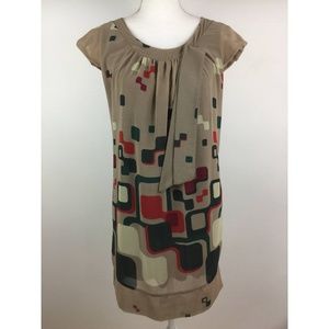 Angela Davis Multi-color Dress, Size M